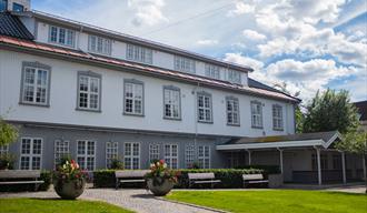 Forsiden av Hotell Vic i Porsgrunn