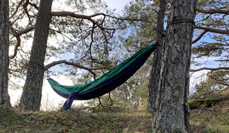 Hengekøyecamp på Skåtøy