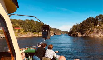 Sightseeingtur med M/S Dikkon og Geoparken
