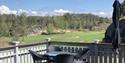 kafe med utsikt Bamble Golfpark