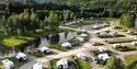 dronebilde av Beverøya Camping