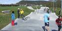 barn på Porsgrunn skatepark