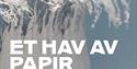 plakat "et hav av papir