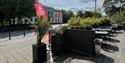 terrasse isbaren i Porsgrunn