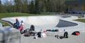 barn på Porsgrunn skatepark
