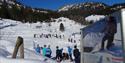Ski skulen-hengar telemarknedslaget