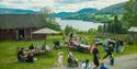 Åpen gård på Syftestad Gard