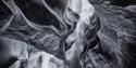 Her ser du et av bildene Torleif Lie har tatt, dette er et bilde som er tatt i USA, Antelope Canyon