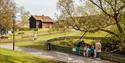 Brekkeparken i Skien om våren