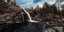 Dusanfossen i høstdrakt