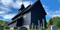 Eidsborg stavkyrkje, Vest-Telemark museum. Eidsborg stavkirke. Stave church