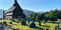 Stavkirke. Stave church. Eidsborg stavkyrkje, Vest-Telemark museum.