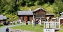 Familiedag på Vest-Telemark museum, folkeliv på husmannsplassen.