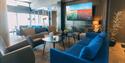 lounge på Hotell Vic