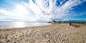 sandstrand på Tårnbrygga på Jomfruland
