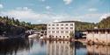 Gamle Union Brug Antikk Fabrikk Skotfoss
