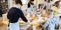 Leire-workshop for barn