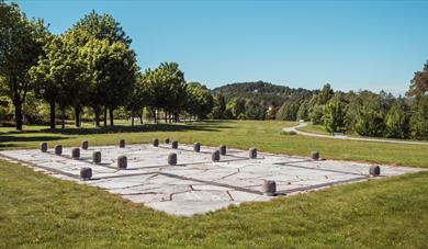 Hakastein kulturminnepark på Faret i Skien.