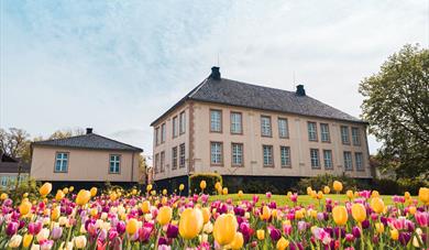 Herregården Søndre Brekke Brekkeparken vår