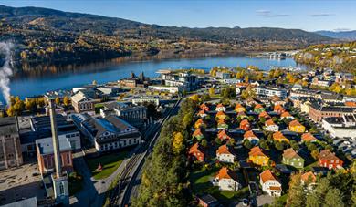 Grønnebyen i Notodden