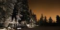 Tinnemyra om vinteren, i Notodden. Foto