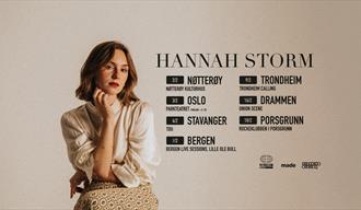 plakat konsert Hanna Storm