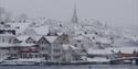 Det snør i Kragerø