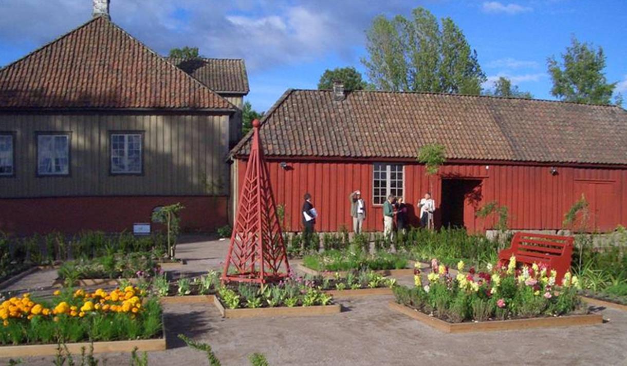 Historisk hage i Porsgrunn