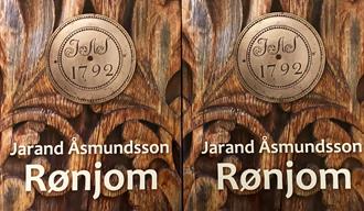Bok om Jarand Åsmundsson Rønjom, av Vest-Telemark museum.