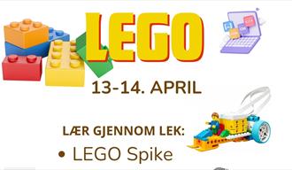 plakat "Lego helg"