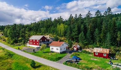 Oversitktsbilde Miljøgården i Kragerø