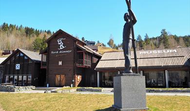 museumsbygg av Norsk skieventyr i Morgedal