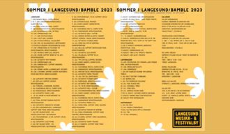 Program sommer i Langesund/Bamble 2023