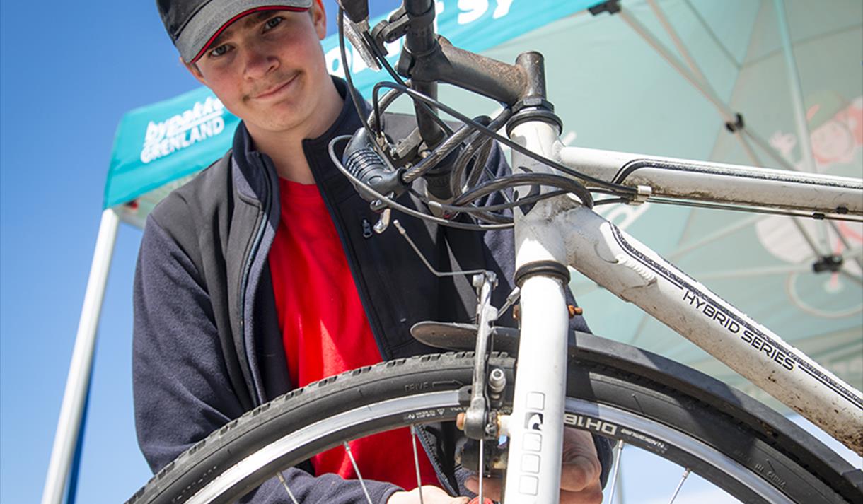 Bypakke Grenland tilbyr gratis sykkelverksted